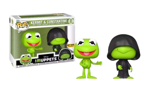 Funko POP! - Disney - Muppets - Kermit and Constantine  (2 pack) (Hot Topic Exclusive)