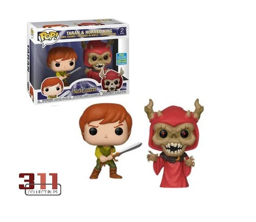 Funko - POP! - Disney - The Black Cauldron - Taran & The Horned King (2-Pack) - 2019 Summer Convention - Vinyl Figure