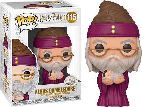 Funko POP! - Harry Potter - Wizarding World - Albus Dumbledore 115 (/w baby Harryu)
