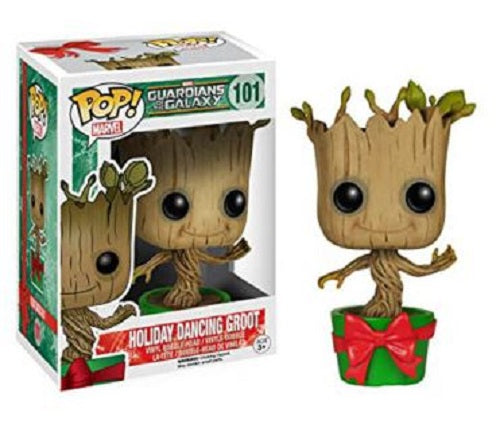 Funko POP! - Marvel – Guardians of the Galaxy – Holiday Dancing Groot 101