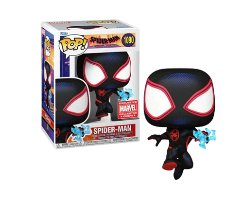 Funko POP! - Marvel - Spider-man : Across the Spider-verse  - Spider-man (Miles Morales) 1090 (Marvel Collector Corpse)