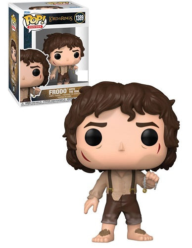 Funko POP! - Movies - Lord of the Rings - Frodo w.the Ring 1389 (San Diego Comic Con)