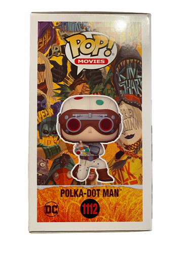 Funko POP! - Movies - The Suicide Squad - Polka-Dot Man #1112 - Signed by David Dastmalchian (COA SWAU) - Vinyl Figure