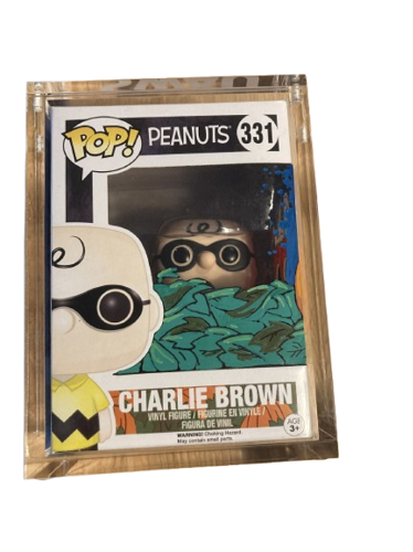 Funko POP! - Peanuts - Charlie Brown (Halloween) #331 - Illustration by Mike "Mooch" Lachimia (Signed and Certed) - Vinyl Figure