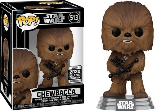 Funko POP! - Star Wars – Chewbacca 513 (exklusiv für die Galactic Convention 2022)