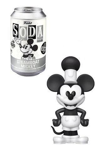 Funko Soda - Disney - Steamboat Mickey (10000pcs, International, Common) - Vinyl Figure