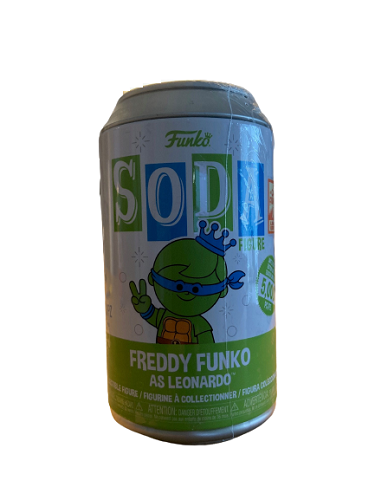 Funko Soda  - Freddy Funko - Teenage Mutant Ninja Turtles - Freddy Funko as Leonardo (sealed) (5000) (Camp Fundays 2023)