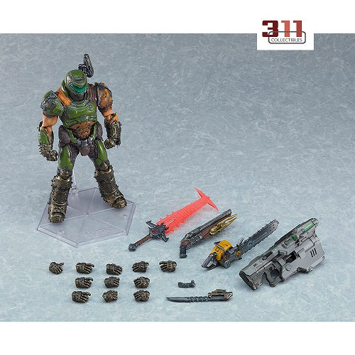 Good Smile Company - Figma - Doom: Eternal - Doom Slayer (SP‑140 JAPAN, figma No. 9157) - 17 cm Action Figure