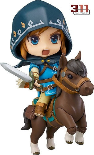 Good Smile Company – Nendoroid – Zelda: Breath of the Wild – Link Ver. DX Edition (5. Auflage) – 10 cm große Actionfigur