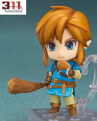 Good Smile Company – Nendoroid – Zelda: Breath of the Wild – Link Ver. DX Edition (5. Auflage) – 10 cm große Actionfigur