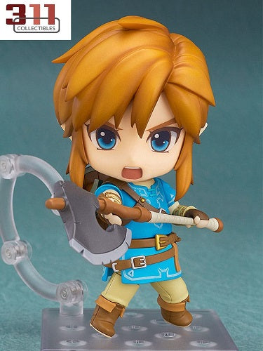 Good Smile Company – Nendoroid – Zelda: Breath of the Wild – Link Ver. DX Edition (5. Auflage) – 10 cm große Actionfigur
