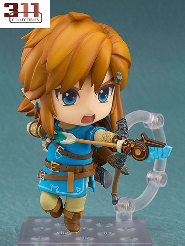 Good Smile Company – Nendoroid – Zelda: Breath of the Wild – Link Ver. DX Edition (5. Auflage) – 10 cm große Actionfigur