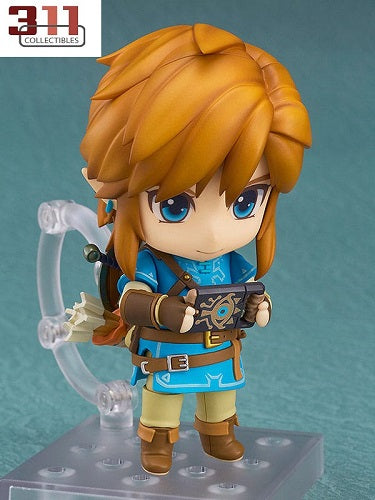 Good Smile Company – Nendoroid – Zelda: Breath of the Wild – Link Ver. DX Edition (5. Auflage) – 10 cm große Actionfigur