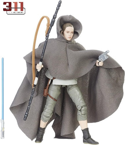 Hasbro - Black Series - Star Wars - Force Awakens 2015–2018 - Rey (Island Journey) #58 (Loose Figure) - 6” Action Figure