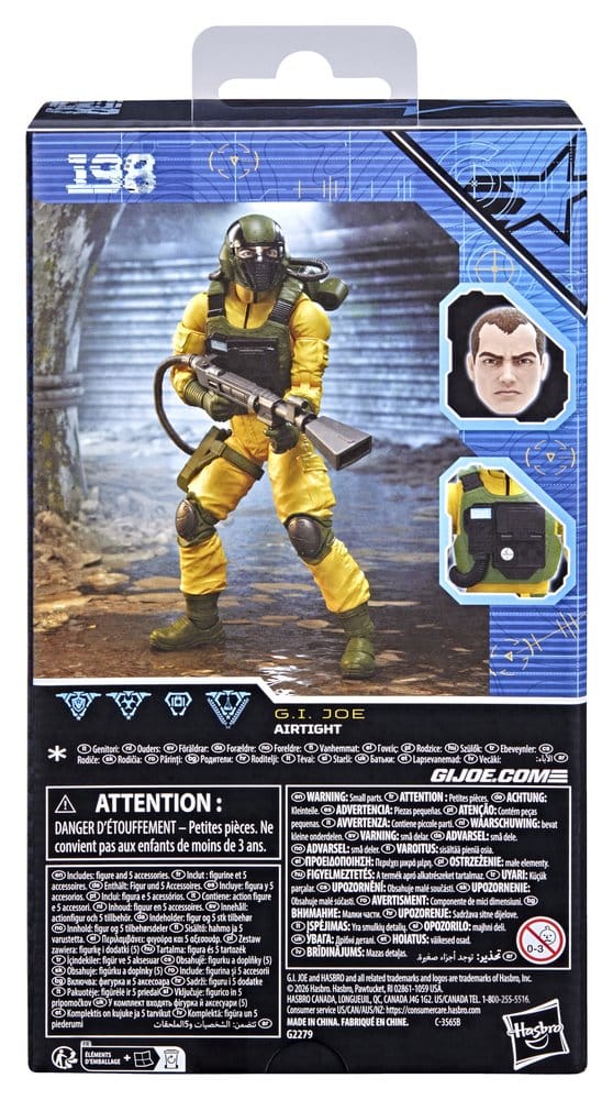 Hasbro - G.I. Joe - Classified Series - Airtight #198 - 6-Inch Action Figure