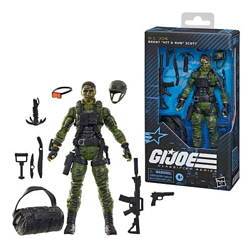 Hasbro - G.I. Joe - Classified Series - Brent "Hit & Run" Scott #188 - 6” Action Figure