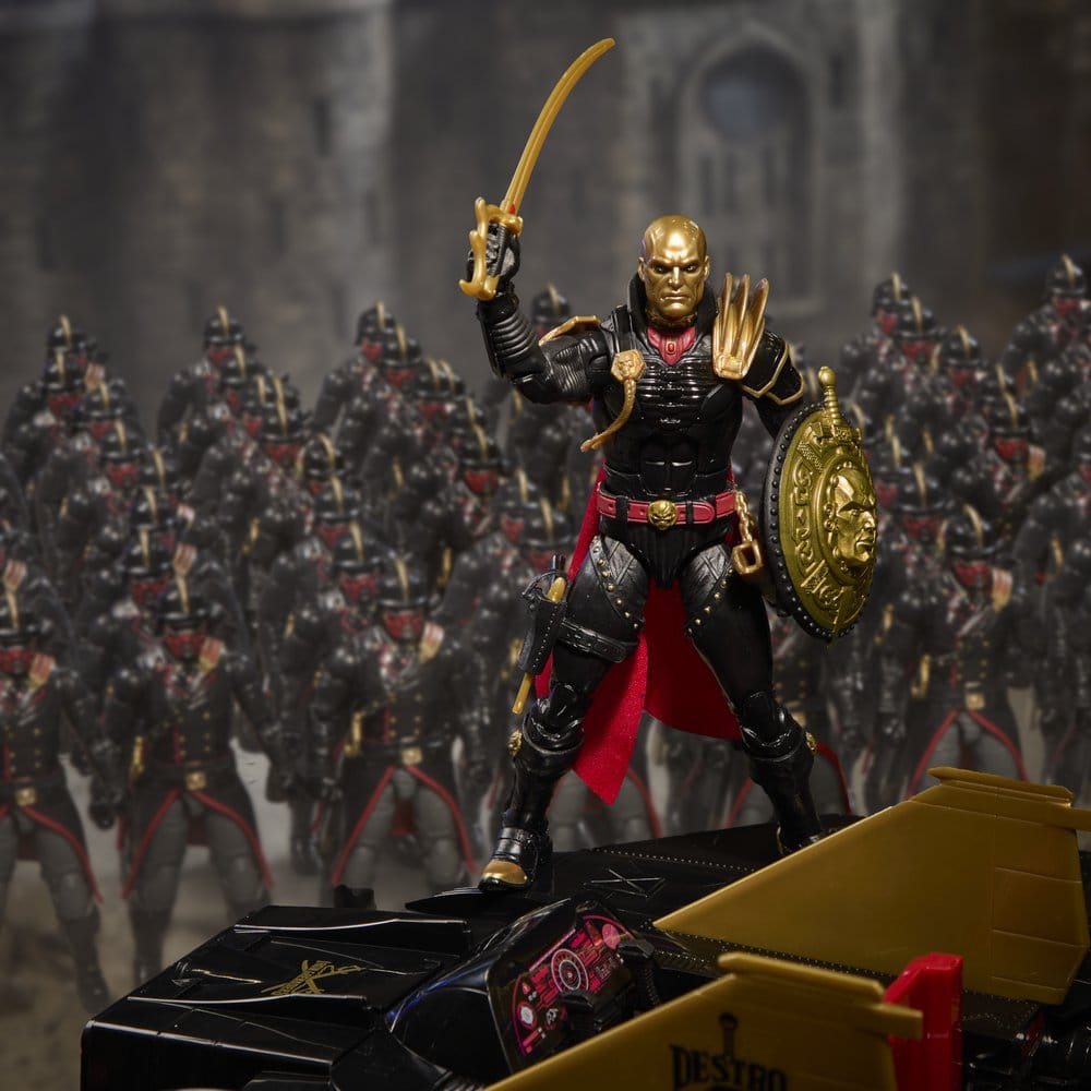 Hasbro - G.I. Joe Classified Series - Destro & Iron Grenadier Despoiler #203 - 6” Action Figure & Vehicle Set