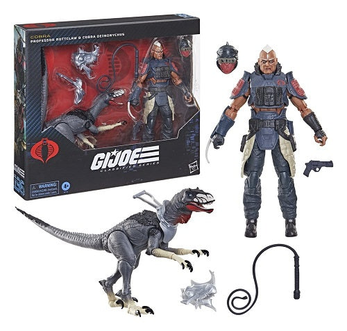 Hasbro - G.I. Joe Classified Series - G.I. Joe - Professor Rottclaw & Cobra Deinonychus (2-Pack, #196) - 6” Action Figure
