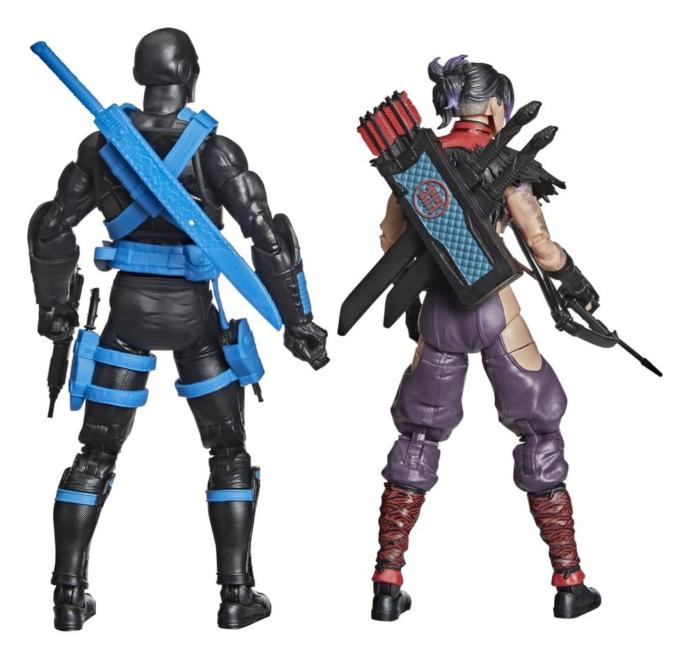 Hasbro - G.I. Joe Classified Series - Ninja Force - Snake Eyes & Kim “Jinx” Arashikage #223 - 6” Action Figure 2-Pack