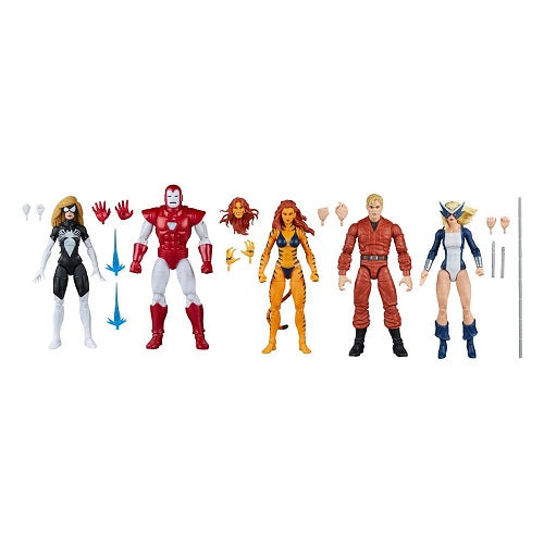 Hasbro - Marvel Legends - 5 Pack Deluxe Box - The West Coast Avengers Exclusive