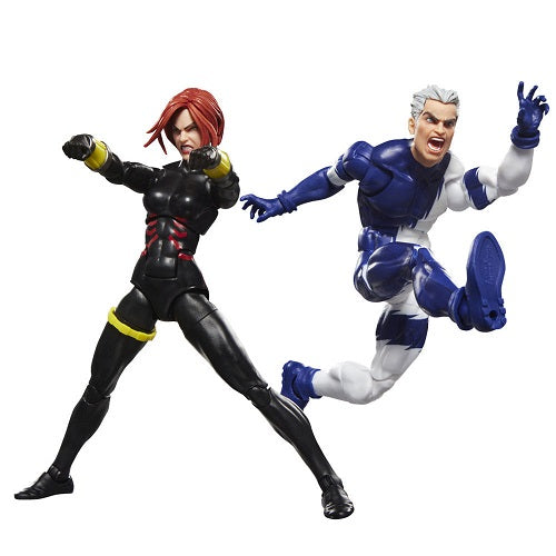 Hasbro - Marvel Legends - Avengers - Black Widow & Quicksilver (2-Pack ) - 6” Action Figure