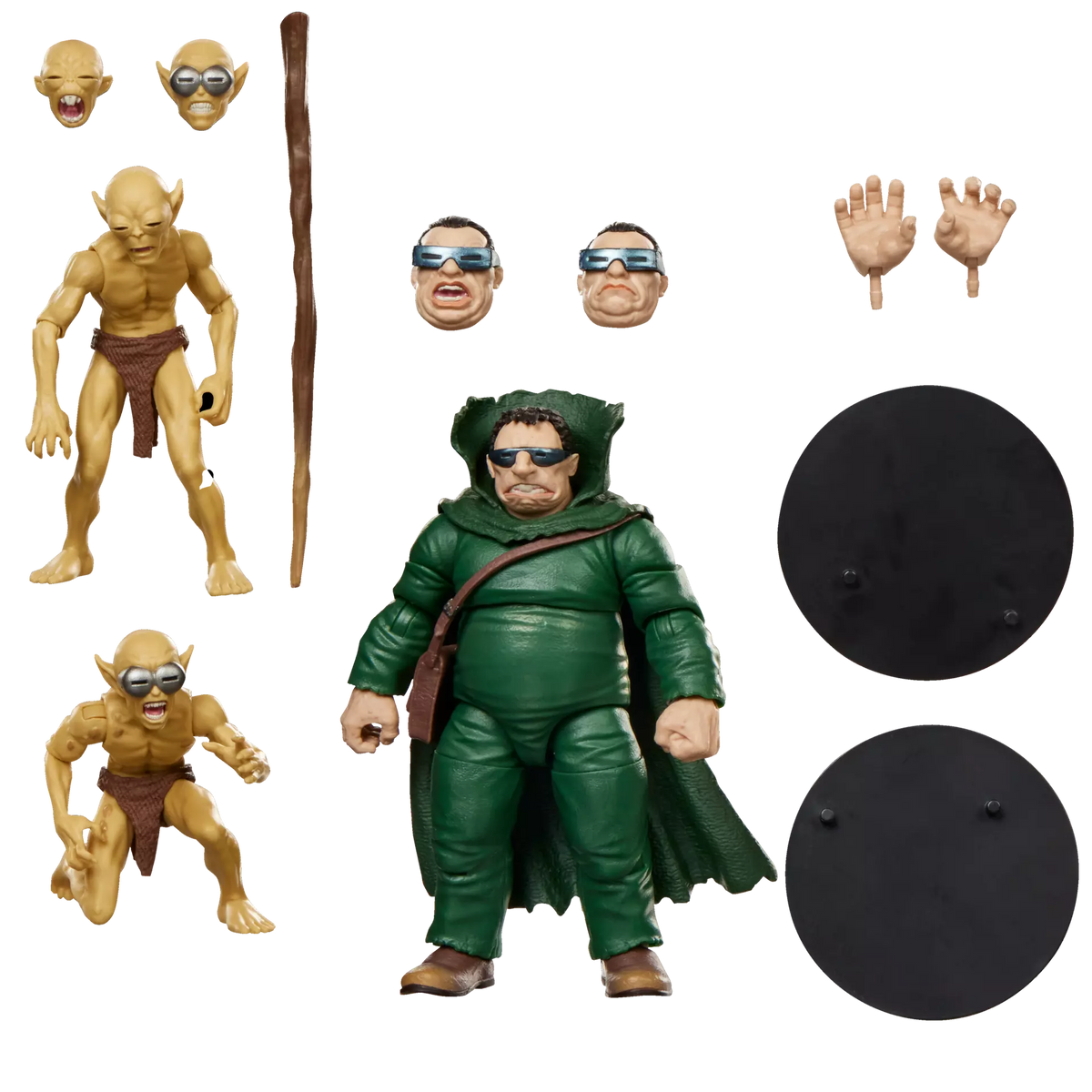 Hasbro - Marvel Legends - Fantastic Four - Marvel's Mole Man & Moloids (3-Pack) - 6” Scale Action Figures