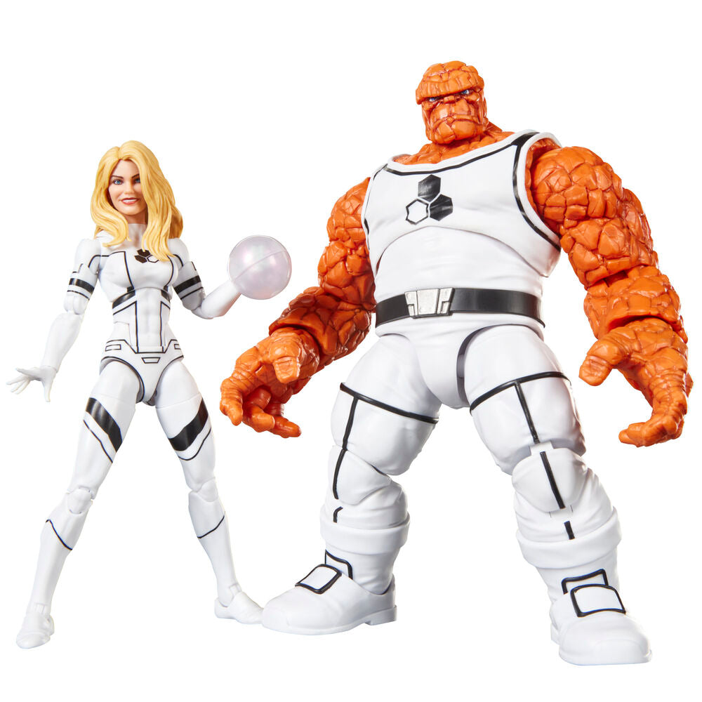 Hasbro - Marvel Legends - Future Foundation - The Thing & Invisble Woman (2-Pack) - 6” Action Figure