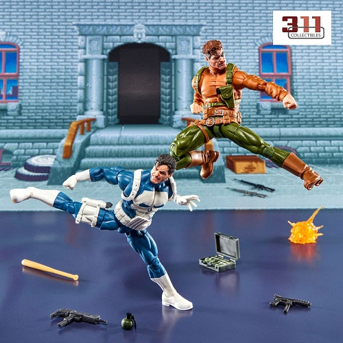 Hasbro - Marvel Legends - Gamerverse - Punisher & Nick Fury (2-Pack) - 6” Action Figure