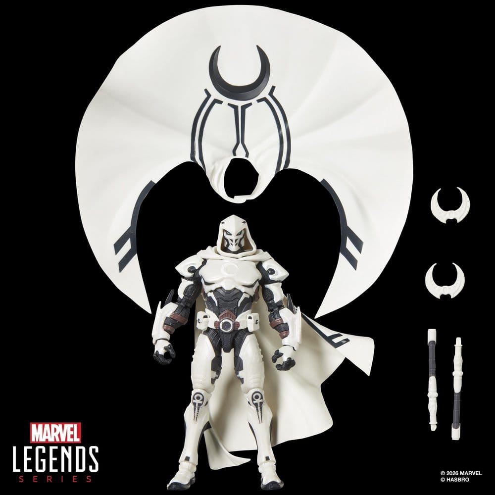 Hasbro - Marvel Legends - Marvel Rivals - Moon Knight - 6″ Action Figure