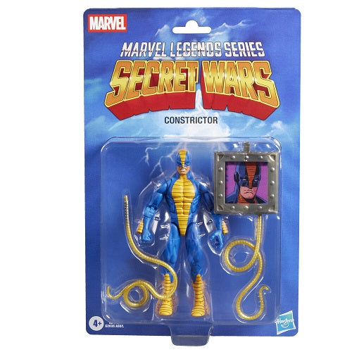 Hasbro - Marvel Legends - Retro Collection - Secret Wars (40th Anniversary) - Constrictor - 6” Action Figure