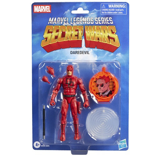 Hasbro - Marvel Legends - Retro Collection - Secret Wars (40th Anniversary) - Daredevil - 6” Action Figure