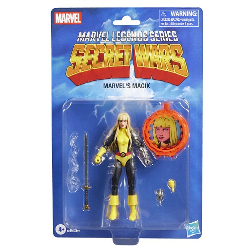 Hasbro - Marvel Legends - Retro Collection - Secret Wars (40th Anniversary) - Magik - 6” Action Figure