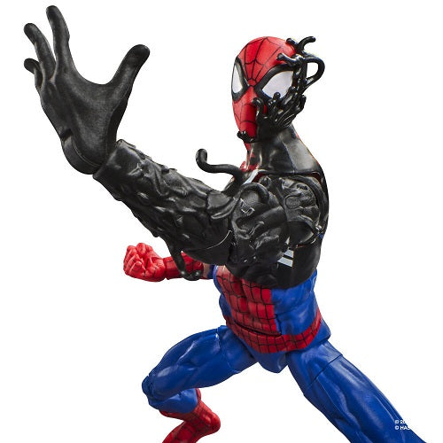 Hasbro - Marvel Legends - Retro Collection - Secret Wars (40th Anniversary) - Spiderman (Alien Costume) - 6” Action Figure