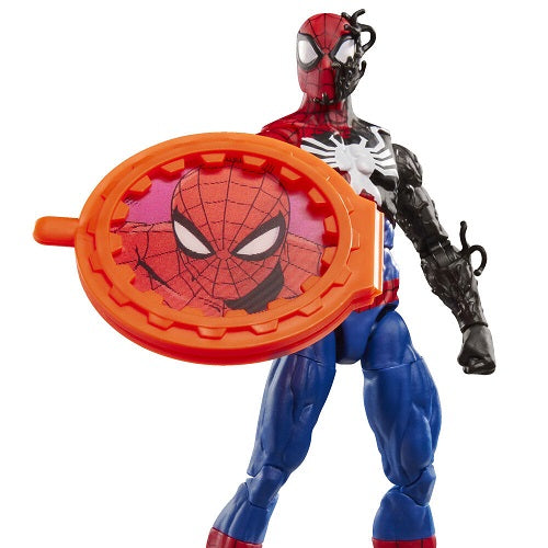 Hasbro - Marvel Legends - Retro Collection - Secret Wars (40th Anniversary) - Spiderman (Alien Costume) - 6” Action Figure
