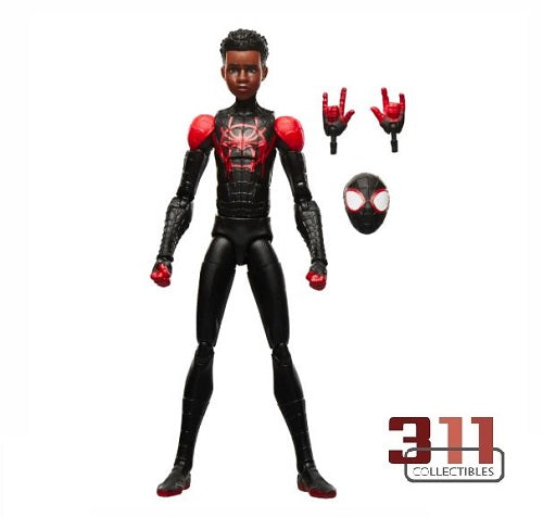 Hasbro - Marvel Legends - Retro Collection - Spider-Man: Across the Spider-Verse (Part Two) - Miles Morales - (Losse figuur, zonder verpakking) - 6” Action Figure