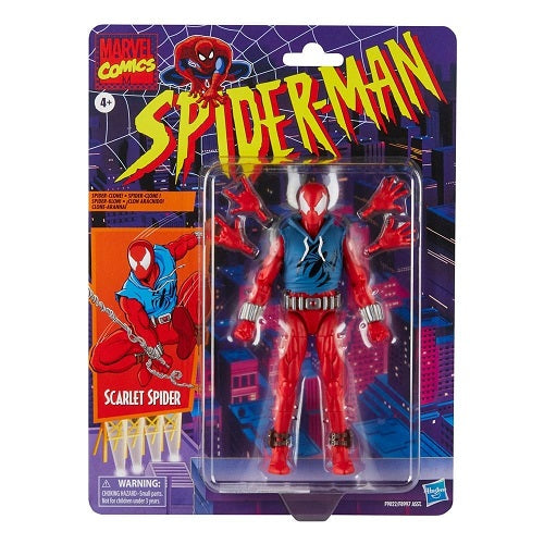 Hasbro – Marvel Legends – Retro-Kollektion – Spider-Man – Scarlet Spider