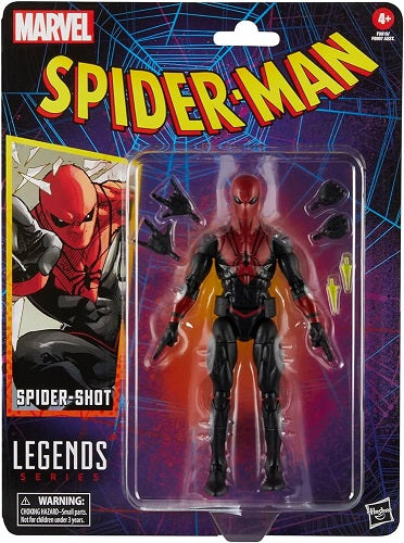 Hasbro – Marvel Legends – Retro-Kollektion – Spider-Man – Spider-Shot