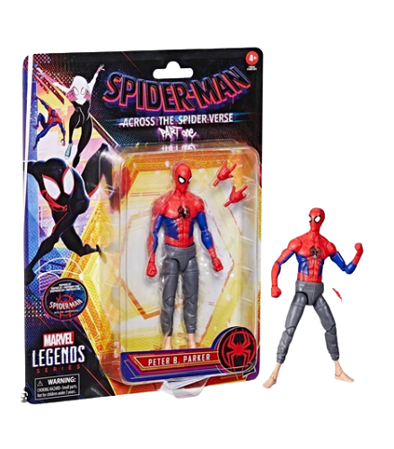 Hasbro - Marvel Legends - Retro Collection -  Spiderman - Across the Spider-verse (Part One) - Peter B. Parker
