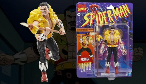 Hasbro - Marvel Legends - Retro Collection -  Spider-man the animated series - Kraven (Deluxe)