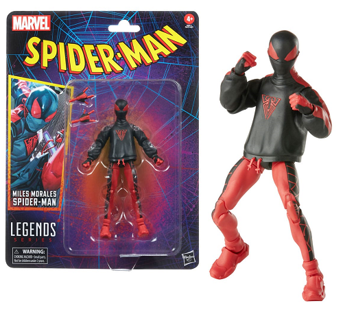 Hasbro - Marvel Legends - Retro Collection -  Spider-man - Miles Morales Spider-Man