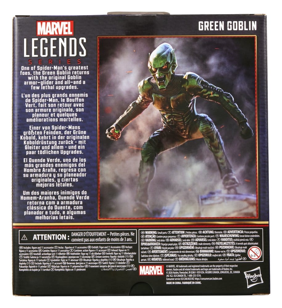 Hasbro - Marvel Legends - Spider-Man: No Way Home - Green Goblin (2026 Reissue) - 6” Action Figures