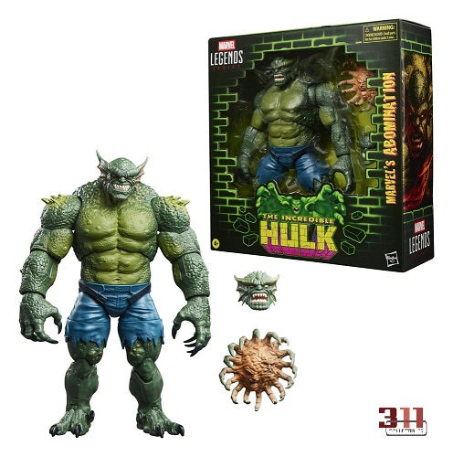 Hasbro – Marvel Legends – Der unglaubliche Hulk – Marvels Abomination (15 cm, Deluxe) – 15 cm Actionfigur