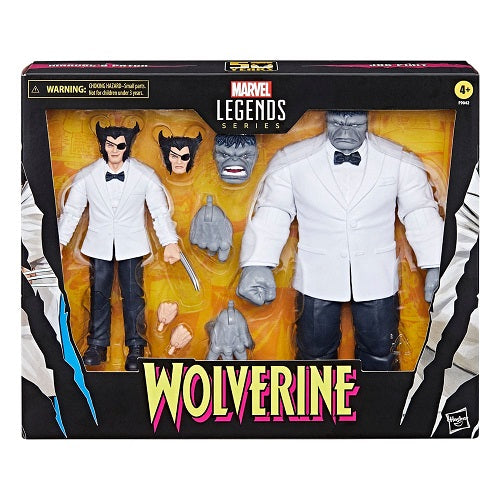 Hasbro – Marvel Legends – Wolverine 50th Anniversary – Marvel's Patch &amp; Joe Fixit (2er-Pack)