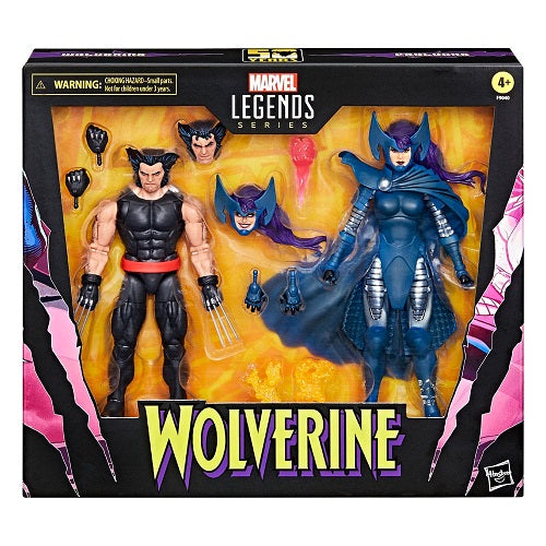 Hasbro - Marvel Legends - Wolverine 50th Anniversary - Wolverine &amp; Psylocke (2-Pack)