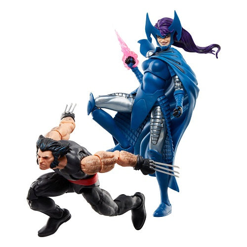 Hasbro – Marvel Legends – Wolverine 50. Jubiläum – Wolverine und Psylocke (2er-Pack)