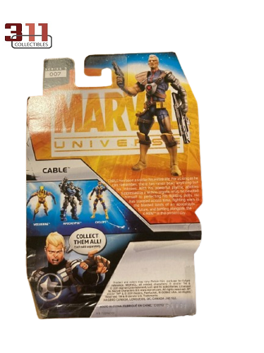 Hasbro - Marvel Universe - Series 03 - Cable (Nathan Summers) #07 - 3.75” Action Figure