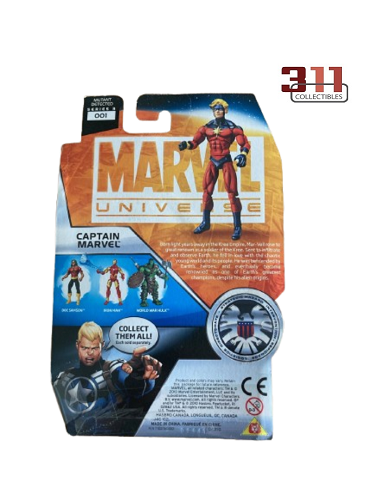 Hasbro - Marvel Universe - Series 03 - Captain Marvel #01 - 3.75” Action Figure