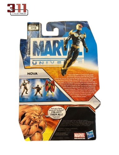Hasbro - Marvel Universe - Series 04 - Nova #19 - 3.75” Action Figure