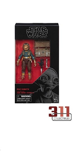 Hasbro - Star Wars - Black Series - Force Awakens 2015-2018 - Maz Kanada #49 - 6” Action Figure