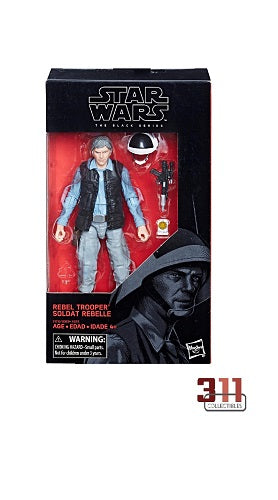 Hasbro - Star Wars - Black Series - Force Awakens 2015-2018 - Rebel Trooper #69 - 6” Action Figure